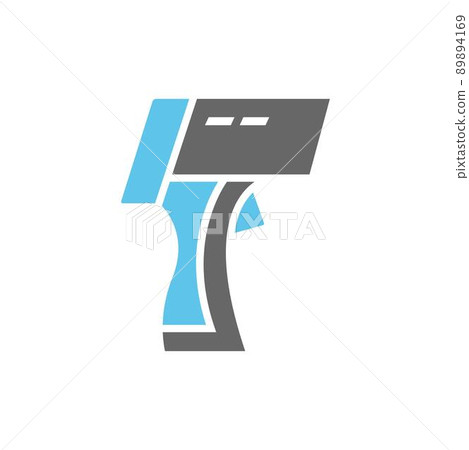 Thermometer icon logo design illustration template 89894169
