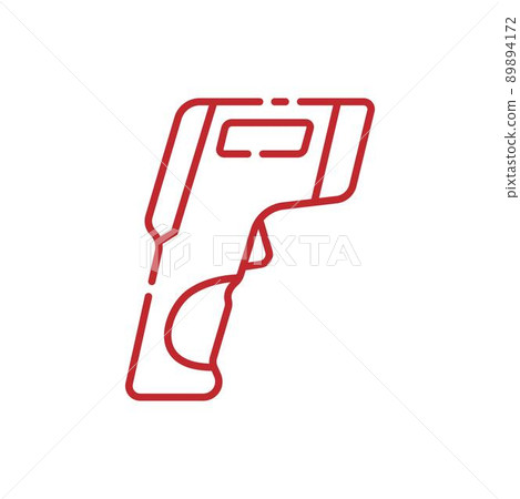 Thermometer icon logo design illustration template Thermometer icon logo design illustration template 89894172