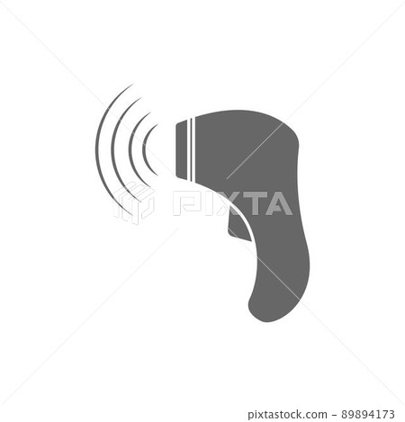 Thermometer icon logo design illustration template Thermometer icon logo design illustration template 89894173