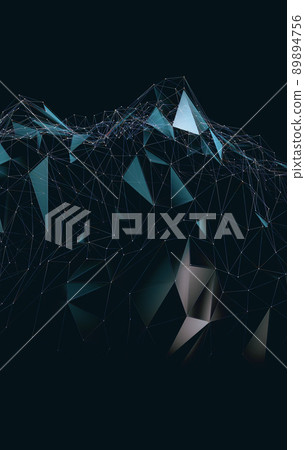 Abstract background of technology and science.3d illustration. 89894756