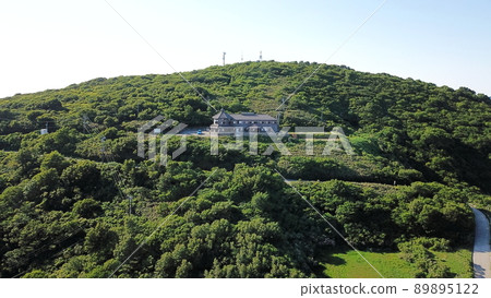 Niigata Sado Donden Kogen Lodge (drone aerial photography) 89895122