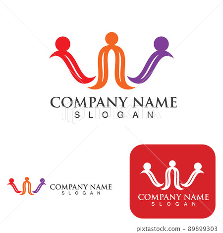 W Letter Logo Template 89899303