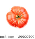 Fresh tomato on white background. 89900500