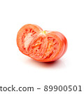 Fresh tomato on white background. 89900501