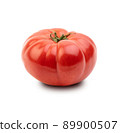 Fresh tomato on white background. 89900507