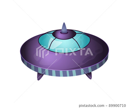 UFO Starship Space Composition 89900710