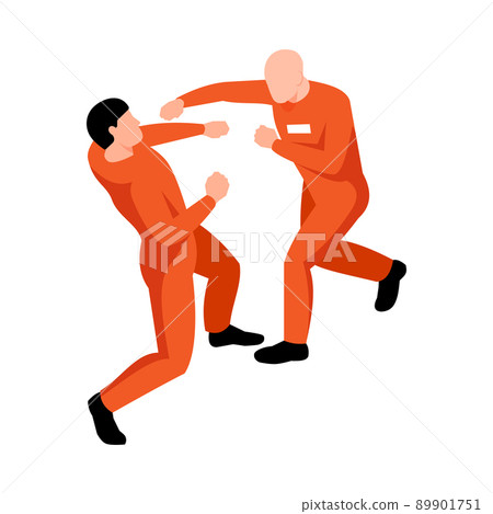 Fighting Jail Inmates Composition Fighting Jail Inmates Composition 89901751