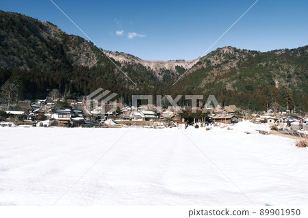 Winter scenery of Miyama Kayabuki no Sato Winter scenery of Miyama Kayabuki no Sato 89901950