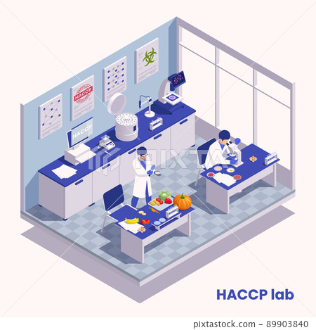 HACCP Food Safety Concept 89903840