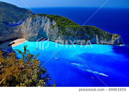 Navagio Beach, Zakynthos Island, Greece 89903859