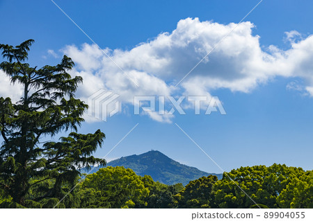 從京都看到的比叡山 從京都看到的比叡山 89904055