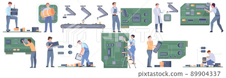 Micro Chips Assembly Set 89904337