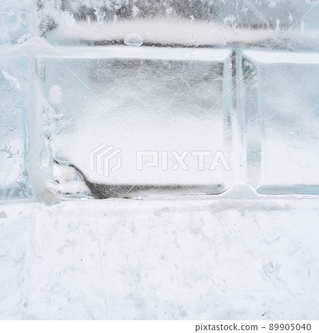 ice wall of arctic igloo house. ice brick texture ice wall of arctic igloo house. ice brick texture 89905040