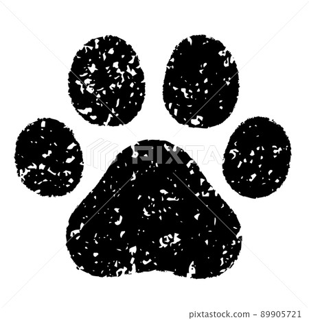Dog footprint icon texture Dog footprint icon texture 89905721