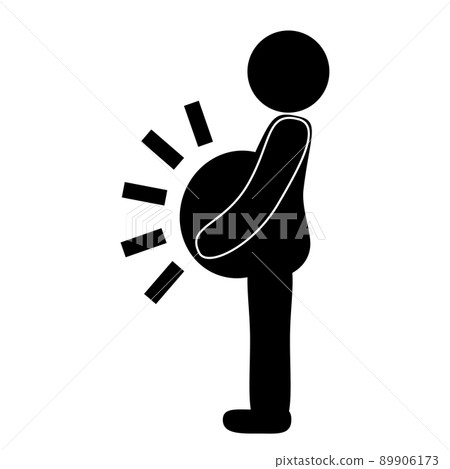 Image of fullness, gluttony, overeating Image of fullness, gluttony, overeating 89906173