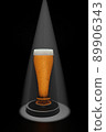 3d render glass of beer 89906343