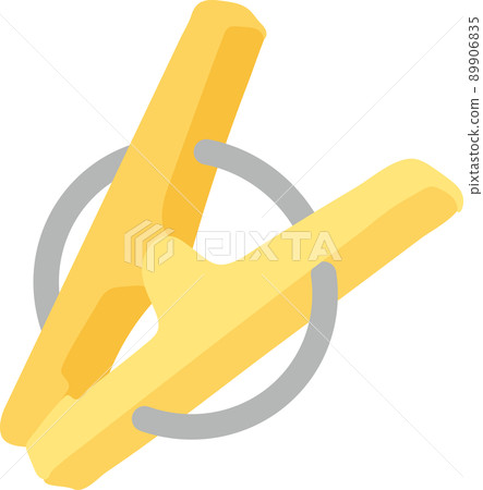 Clothespin_yellow 89906835