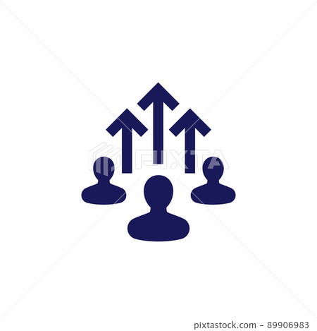 collect user data icon on white collect user data icon on white 89906983