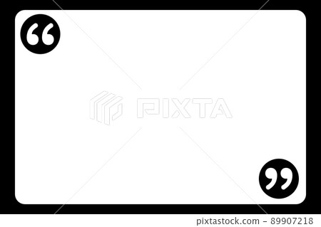 報價框架雙引號背景 報價框架雙引號背景 89907218