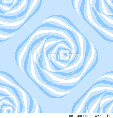 Seamless monochrome optical illusion background. Twisted striped distorted shapes. Abstract light colorful texture. Seamless monochrome optical illusion background. Twisted striped distorted shapes. Abstract light colorful texture. 89910010