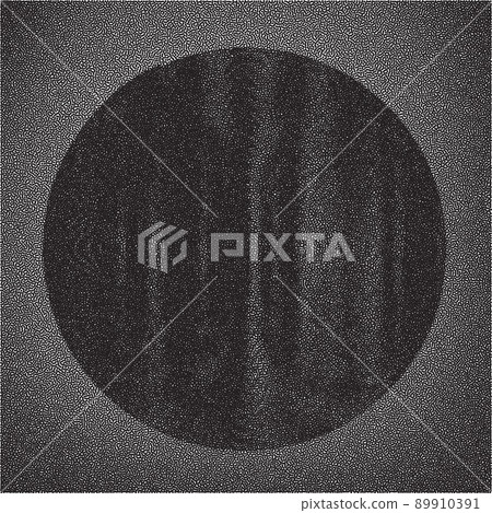 Abstract dotted frame 89910391