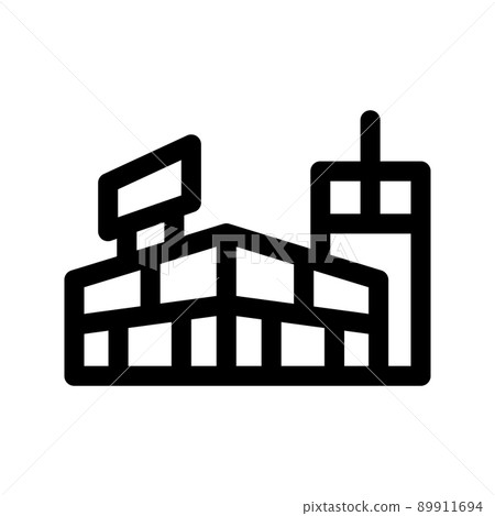 Illustration Vector Graphic of Mall Building Icon 89911694