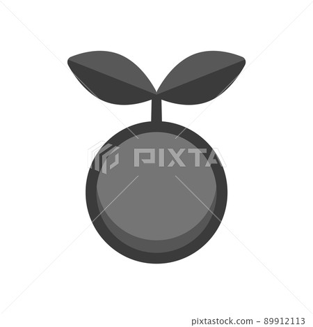 Soil or Earth with sprouts-Image material for decarbonization, eco-friendliness, and environmental protection 89912113