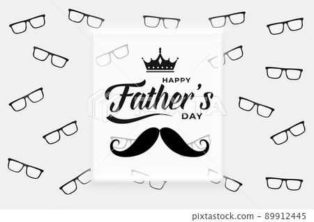 father's day background with crown 89912445