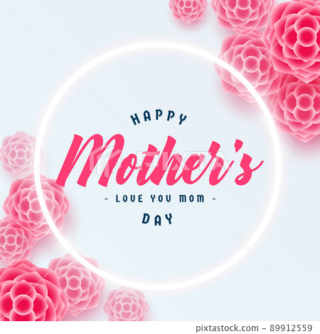flower card for mother's day event flower card for mother's day event 89912559