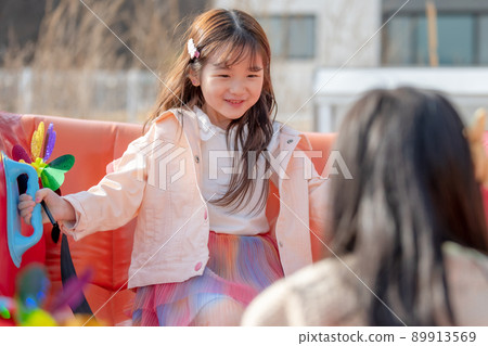 兒童女孩生活方式藝術 89913569