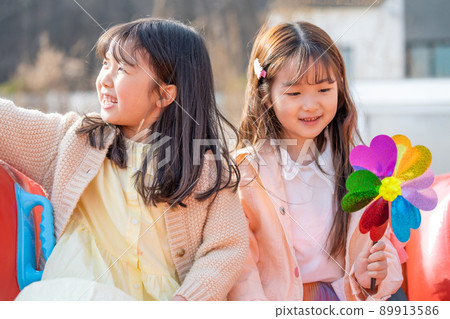 兒童女孩生活方式藝術 兒童女孩生活方式藝術 89913586