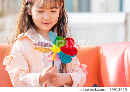 兒童 女孩 生活方式 玩 笑 89913629