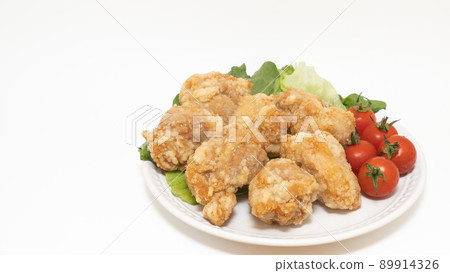 Deep-fried chicken thigh 89914326