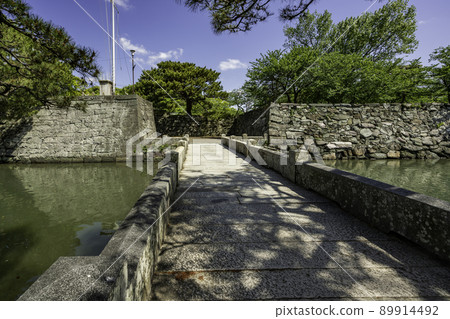 Tokushima Castle Ruins Shimobashi Bridge, Tokushima City, Tokushima Prefecture 89914492