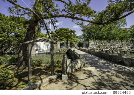 Tokushima Castle Ruins Shimobashi Bridge, Tokushima City, Tokushima Prefecture 89914493