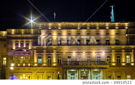 City Assembly of Belgrade, capital of Serbia, former Old Palace royal residence 89914521