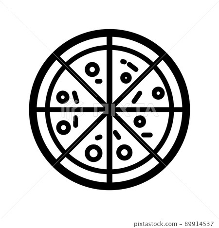 Illustration Vector Graphic of Pizza Icon 89914537
