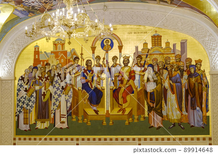 Crypt of the Church of Saint Sava in Belgrade, Serbia 89914648