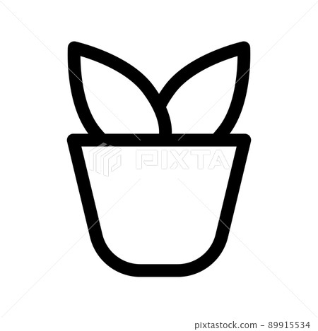 Illustration Vector Graphic of pot icon 89915534