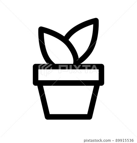 Illustration Vector Graphic of pot icon 89915536