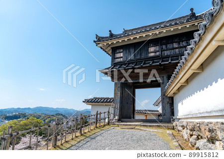 高知縣高知市高知城的黑鐵門 89915812