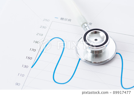 聽診器和圖形 聽診器和圖形 89917477