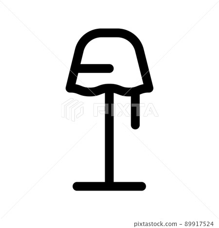 Illustration Vector Graphic of Stand Lamp Icon 89917524