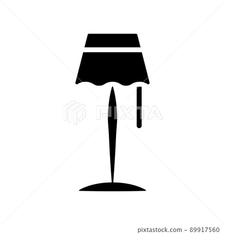 Illustration Vector Graphic of Stand Lamp Icon 89917560