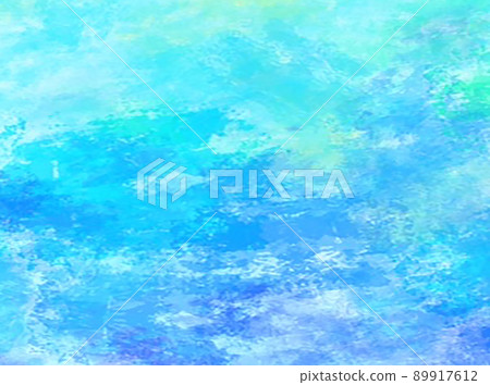 陽光照耀的水面上藍色和大海的漸變 陽光照耀的水面上藍色和大海的漸變 89917612