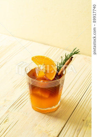 black coffee with orange and lemon juice black coffee with orange and lemon juice 89917740