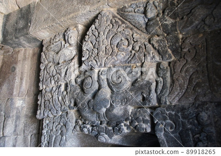 Relief of Carla, Praosan Temple at Prambanan Ruins Relief of Carla, Praosan Temple at Prambanan Ruins 89918265