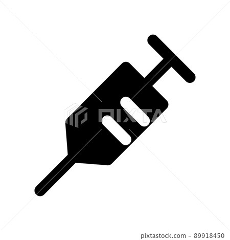 Illustration Vector Graphic of Syringe Icon 89918450