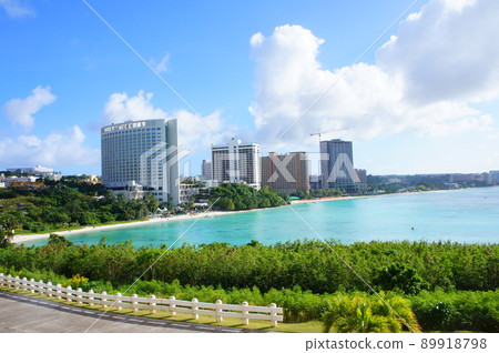 Landscape of Guam, an everlasting summer resort 89918798