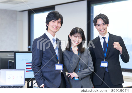 A business person in a suit A business person in a suit 89919074